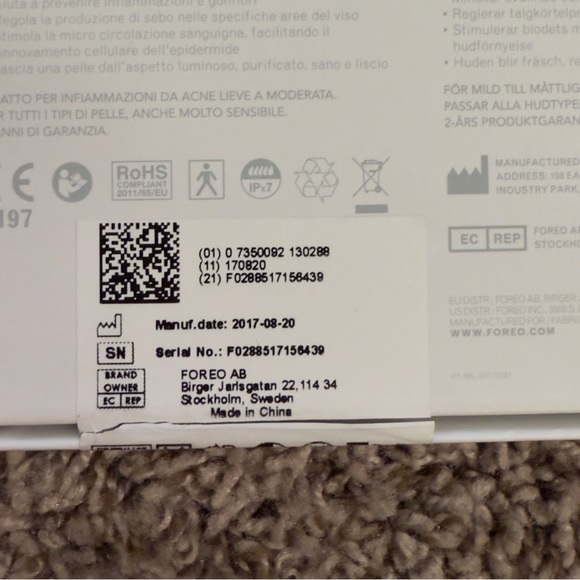 FOREO ESPADA 2 Blue LED therapy acne treatment device Like New - Picture 8 of 16